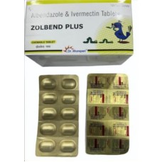 Альбендазол 400 мг + Ивермектин 6 мг Albendazole 400 MG + Ivermectin 6 MG